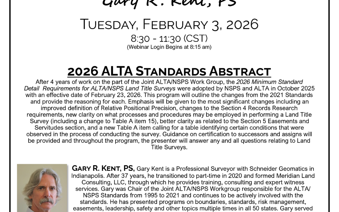2026 ALTA Standards – MSPS Webinar